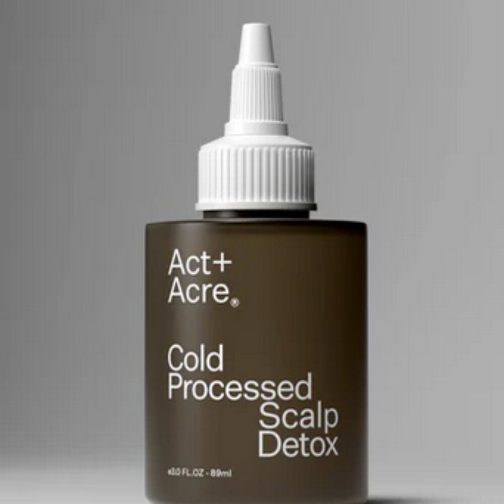 Act+Acre Cold Processed Scalp Detox Oil New in Box!